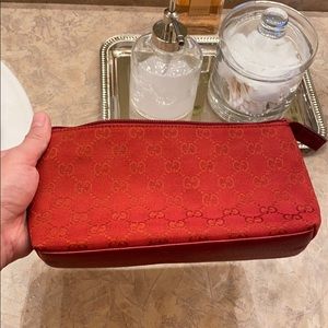 Authentic Gucci Makeup Bag